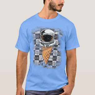 Camiseta Helado Fitness En El Espacio De Mi Astronauta De C