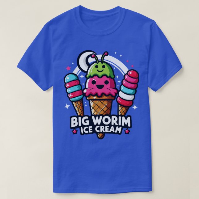 Camiseta Helado grande (Diseño del anverso)