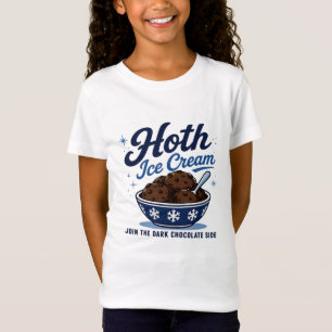 Camiseta Helado Hoth Chocolate Oscuro Divertido