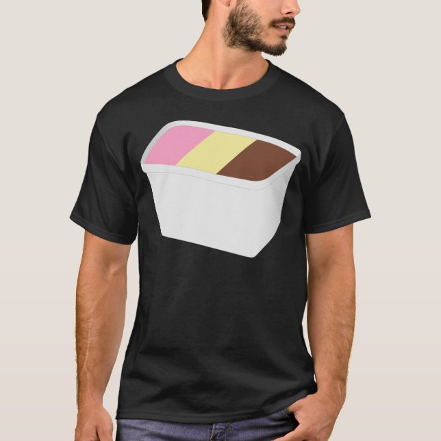 Camiseta Helado napolitano (Anverso)