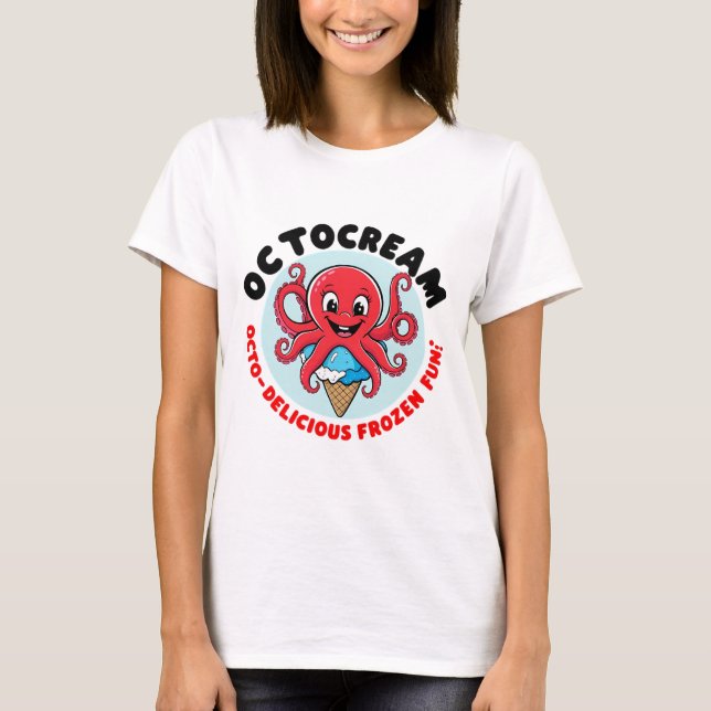Camiseta Helado octopus (Anverso)
