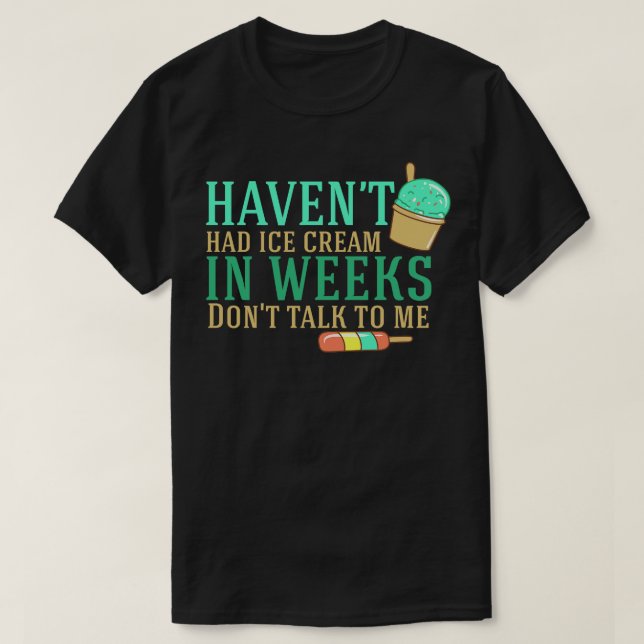 Camiseta Helado que no he tenido (Diseño del anverso)