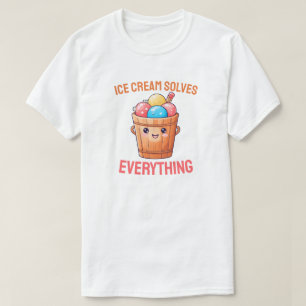 Camiseta Helado resuelve todo