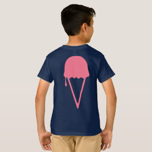 Camiseta Helado rosa