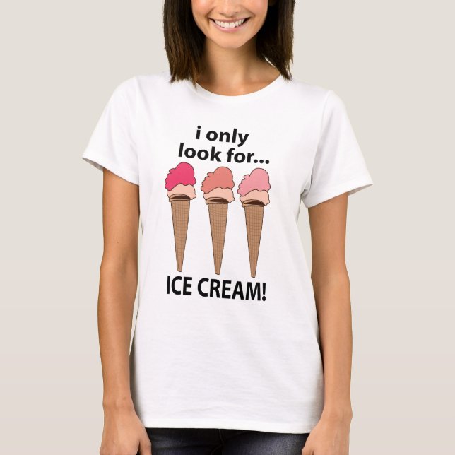 Camiseta Helado Sólo Busco Helado