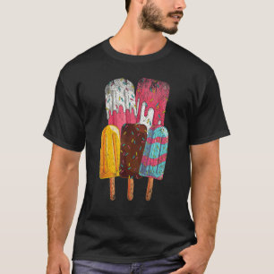 Camiseta Helado Sprinkles Verano postre Dulce helado