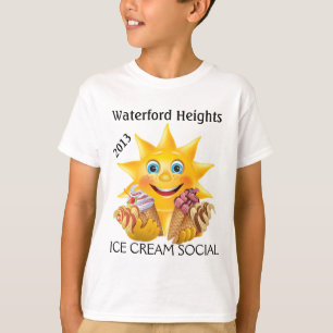 Camiseta ¡Helado y sol feliz! SRF