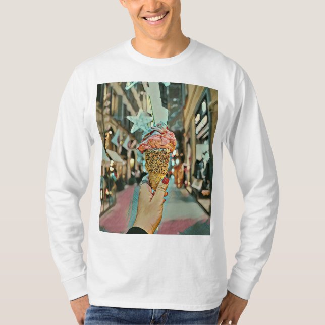 Camiseta Helados rociados (Anverso)