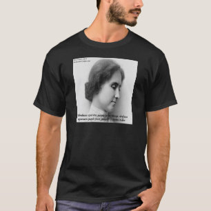 Camiseta Helen Keller & Cita Famosa Sorda/Ciega