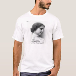 Camiseta Helen Keller: "La vida es aventura"