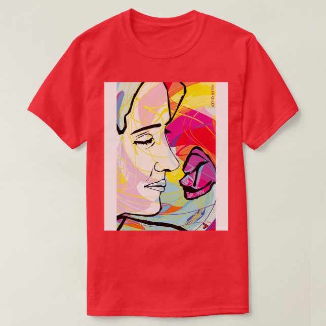 Camiseta Helen Keller TShirt (Diseño del anverso)