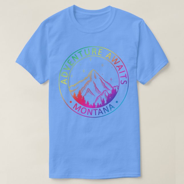 Camiseta Helena Bozeman Missoula Kalispell Whitefish Montan (Diseño del anverso)