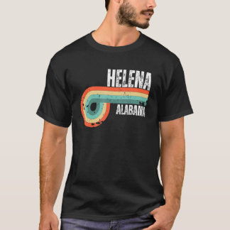 Camiseta Helena City Alabama State Vintage Retro Souvenir