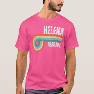 Camiseta Helena City Alabama State Vintage Retro Souvenir