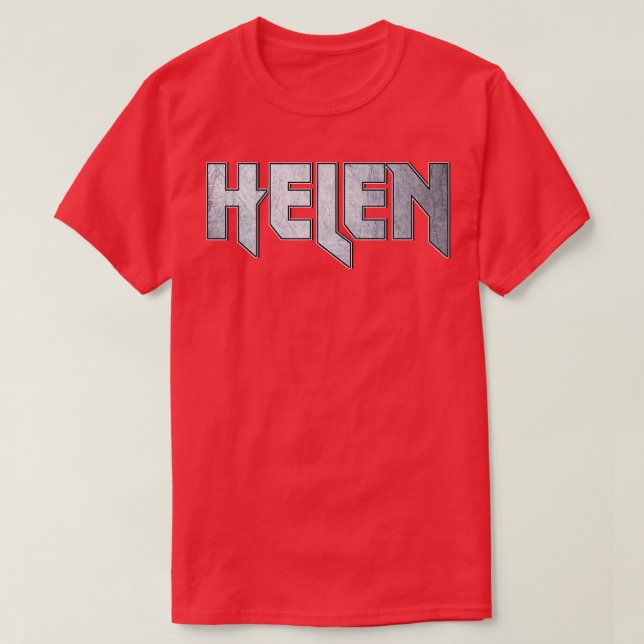 Camiseta Helena metalizado fuerte (Diseño del anverso)