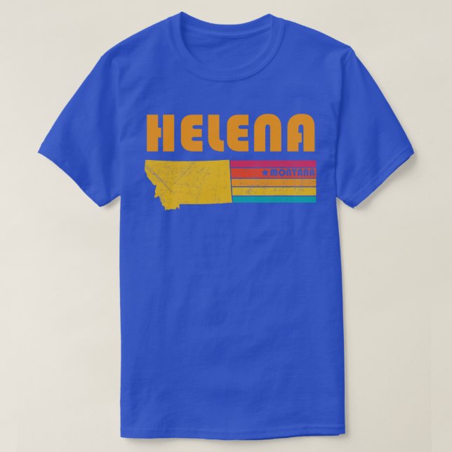 Camiseta Helena Montana Vintage Molress Souvenir (Diseño del anverso)