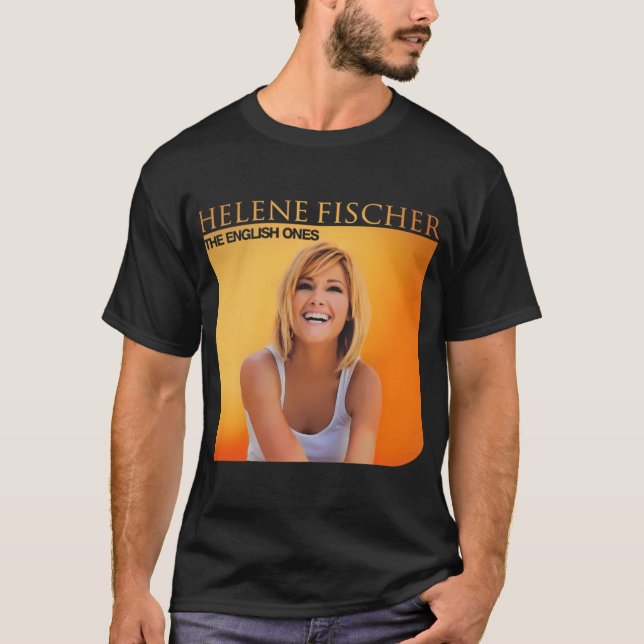 Camiseta Helene Fischer Retro Vintage (Anverso)