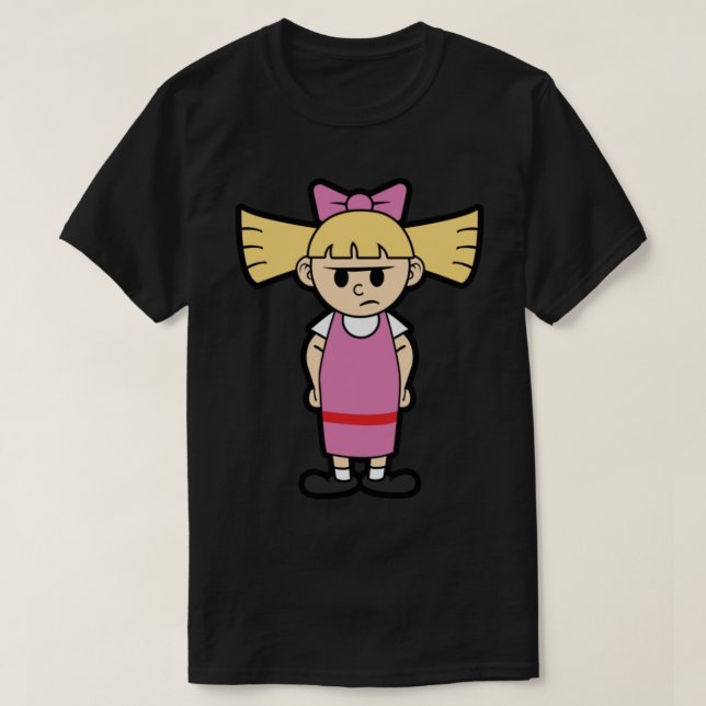 Camiseta Helga Hey Arnold (Diseño del anverso)