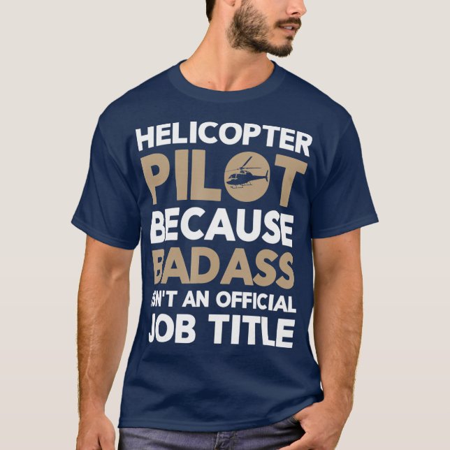 Camiseta Helicopter Pilot  Gift for Helicopter Pilots (Anverso)