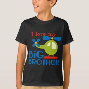 Camiseta Helicóptero Amo a mi Gran Hermano