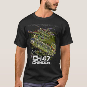 Camiseta Helicóptero CH-47 Chinook