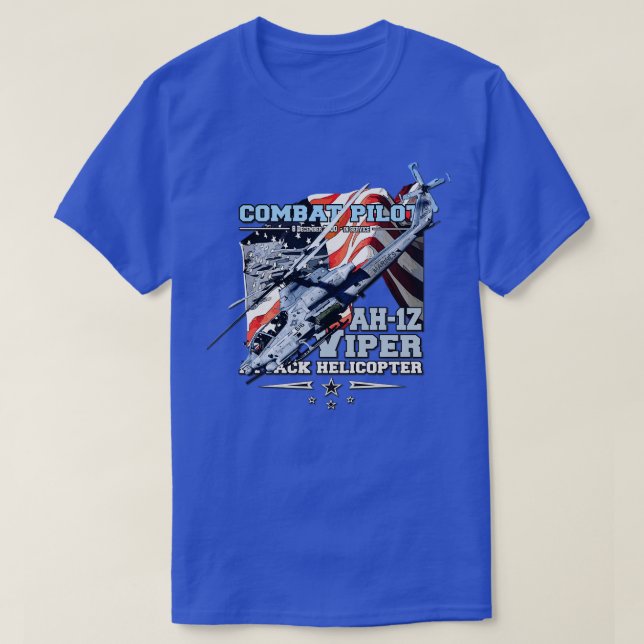 Camiseta helicóptero de ataque AH1Z Viper (Diseño del anverso)