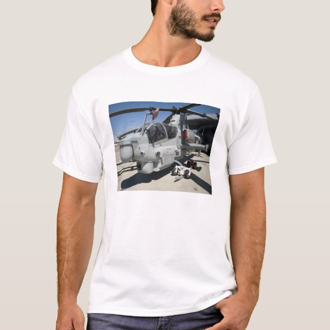 Camiseta Helicóptero de ataque AH-1Z Super Cobra (Anverso)