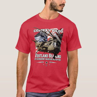 Camiseta Helicóptero de guerra submarina WS61 Sea King