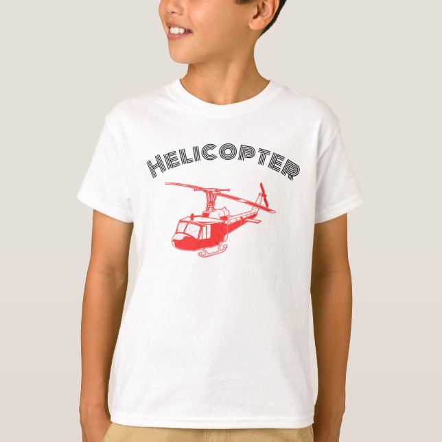 Camiseta Helicóptero de los chicos de verano (Anverso)
