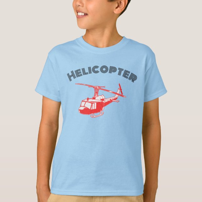 Camiseta Helicóptero de los chicos de verano (Anverso)