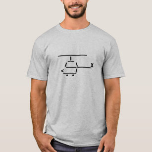 Camiseta Helicóptero del ASCII