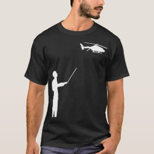 Camiseta Helicóptero del modelo de control remoto RC Hobby