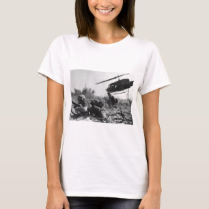 Camiseta Helicóptero del UH-1D de Crandall importante en l