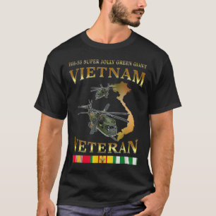 Camiseta Helicóptero Gigante Super Jolly Green Vietnam V