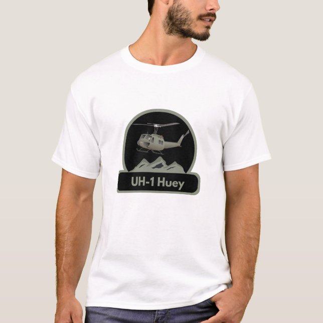 Camiseta Helicóptero Huey-1 (Anverso)