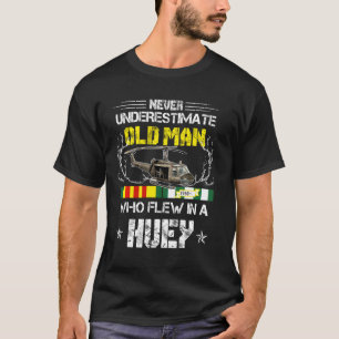 Camiseta Helicóptero Huey del Veterano de Vietnam