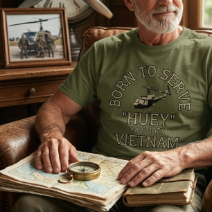 Camiseta Helicóptero Huey Vietnam