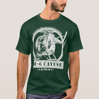 Camiseta Helicóptero OH6 Loach Cayuse (2) 