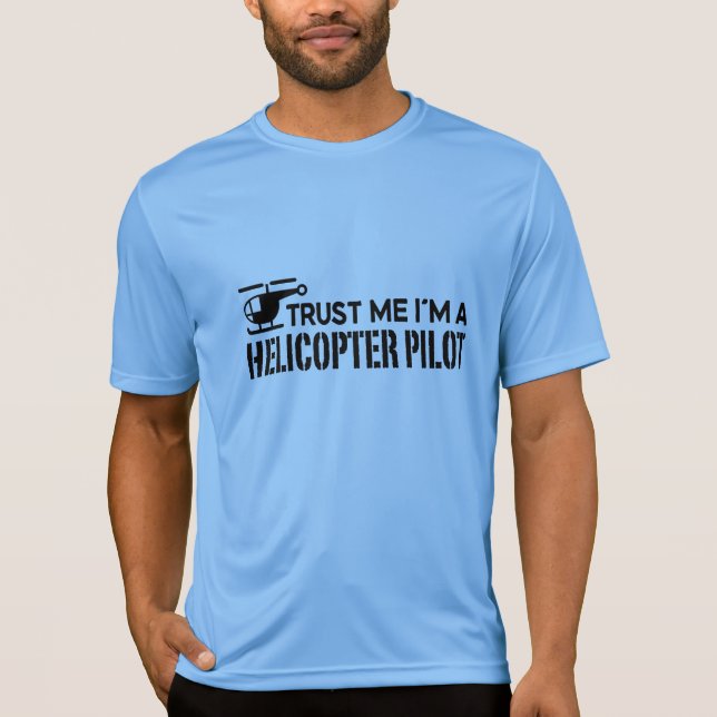 Camiseta Helicóptero Piloto (Anverso)