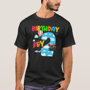 Camiseta Helicóptero Piloto de avión de niño de cumpleaños 