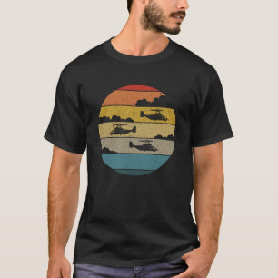 Camiseta Helicóptero Retro Osprey V-22 Volando Osprey