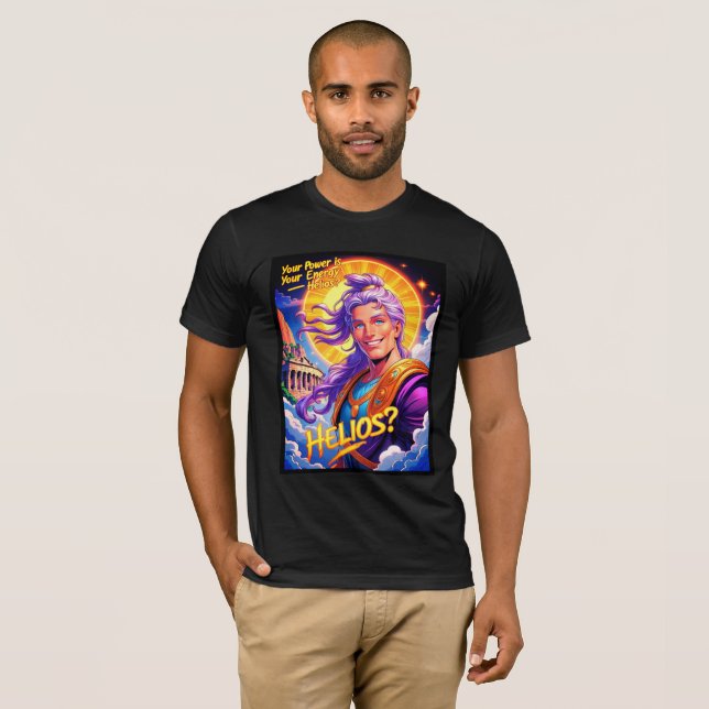 Camiseta Helios. (Anverso completo)