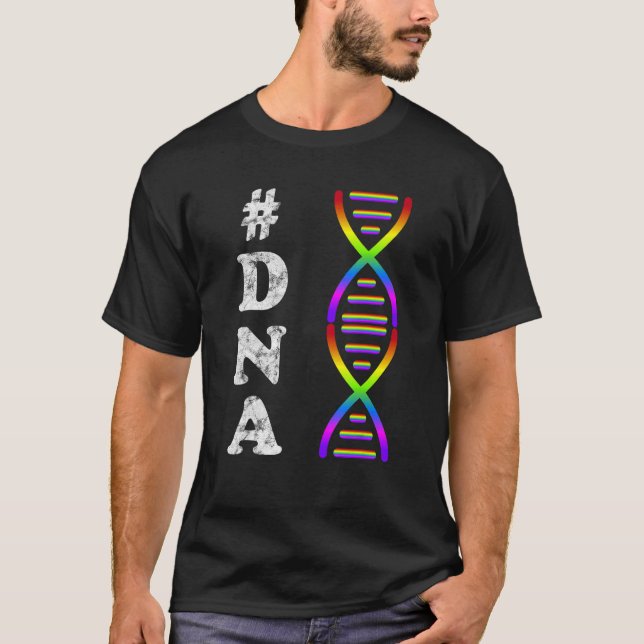 Camiseta Helix doble de ADN (Anverso)