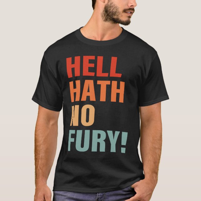 Camiseta Hell Hath No Fury Appartal (Anverso)