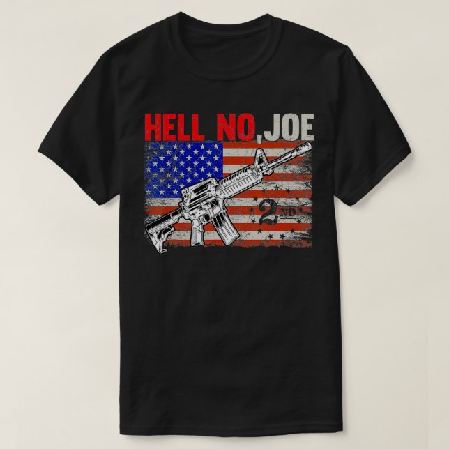 Camiseta Hell No joe Tee  (Diseño del anverso)