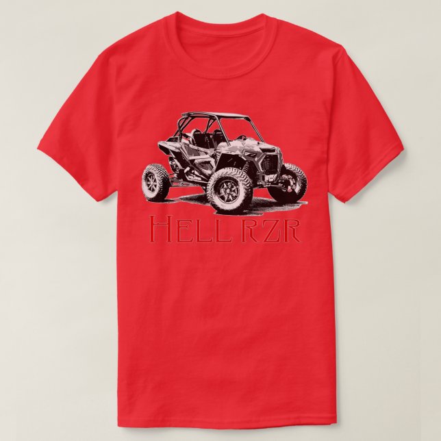 Camiseta Hell RZR turbo s  (Diseño del anverso)