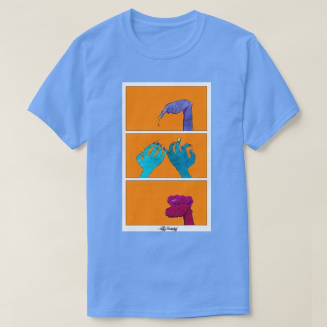 Camiseta hell yeah (Diseño del anverso)