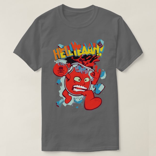 Camiseta Hell Yeah Be Kool (Diseño del anverso)
