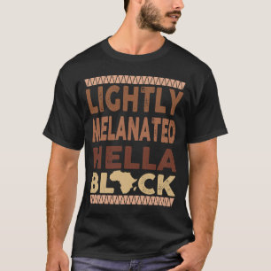 Camiseta Hella Black Melanand Black Histo