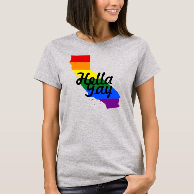 Camiseta Hella Gay (Anverso)